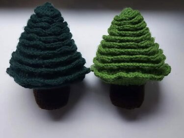 Firtree & christmas tree - Crochet