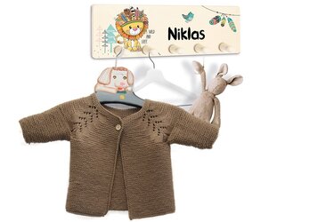 Baby Raglan Cardigan with Decorative Pattern No. 004. - Knitting