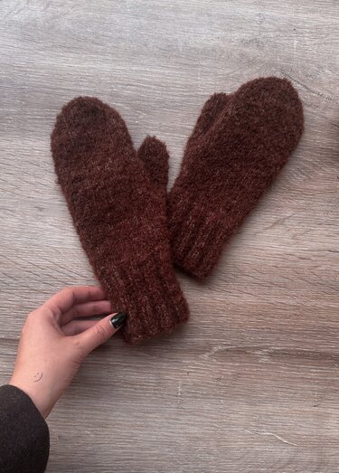 Teddy Fäustlinge - Strickanleitung | zwei Größen | Deutsch & Englisch - Bild 3