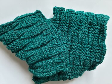 "Gutumhüllt" Kinderschal Strickanleitung