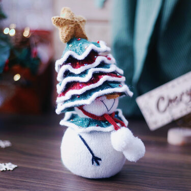 The Sweetie Snowman Frosty - Knitting