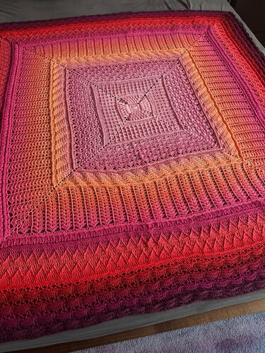 Decke "KayPacha 2.0" - Häkeln