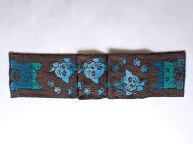 Kuschelschal "Katzenbande" - Doubleface Strickanleitung