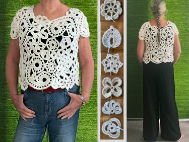 Schön und festlich: Irish crochet - Häkelanleitung - Bild 9