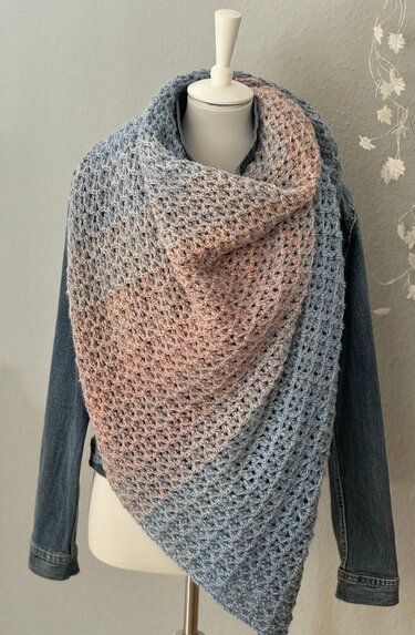Häkelanleitung Dreieckstücher, Loop, Schals Kasuma - Bild 5