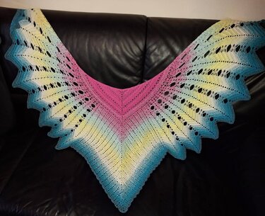 Crochet pattern shawl Veilwyn - Image 16