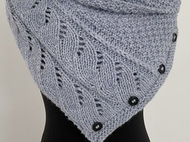 Strickanleitung - Kragenschal "Vetur" - Bild 2