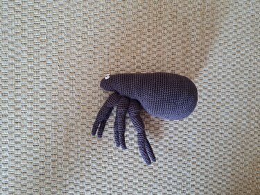 Florian the Flea - crochet pattern for a bouncy friend