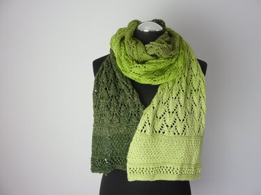 Strickanleitung - Schal "Jungle"