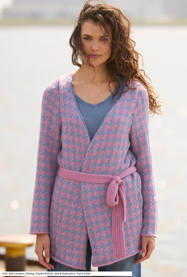 Jacke mit Jacquardmuster - Bild 2