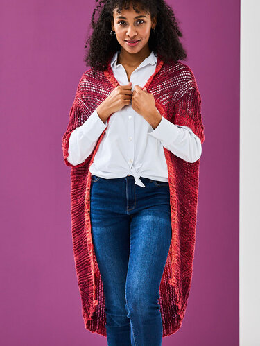 CASHUBLE ESTER …AUS DER MITTE GESTRICKT - Stricken