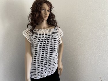 Häkelanleitung - Shirt "Isabell" - Bild 2