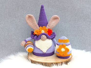 OSTERHASEN-WICHTEL – Häkelanleitung Gnom