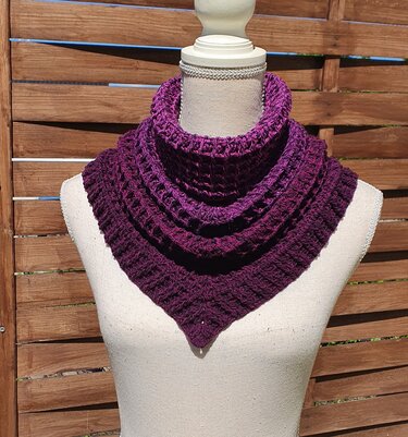 Schalkragen Nelly - Häkeln