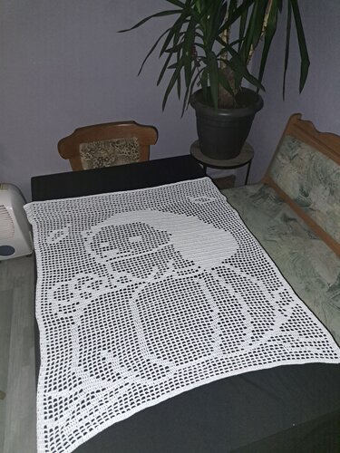 Tischläufer Igel häkeln