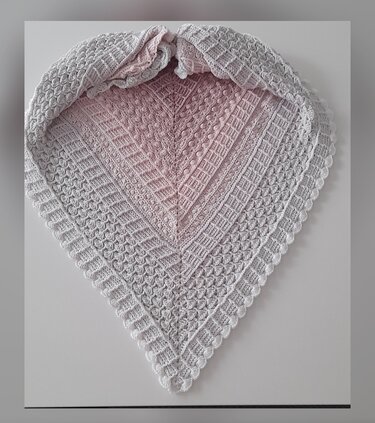 tiefes Dreieckstuch - Dezembertraum - Bild 9