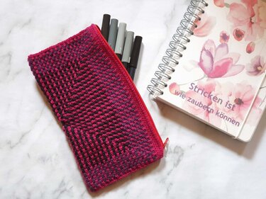 Mosaik Pouch - Crochet