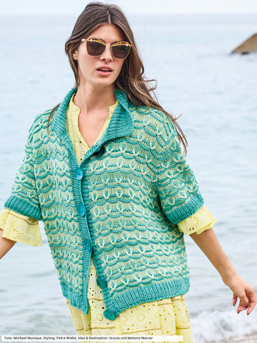 Jacke mit Hebemaschen