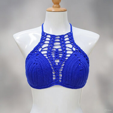 Crochet Bikini Set Pattern PDF + Video Tutorial Top Only | nontycrochet