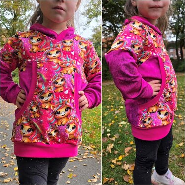 E-Book Schnittmuster Badalu Addon zum Kragenpullover Gr. 80 bis 164 - Bild 9