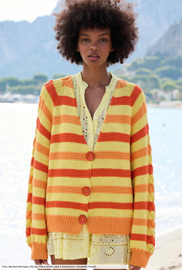 Gestreifte Jacke - Bild 5