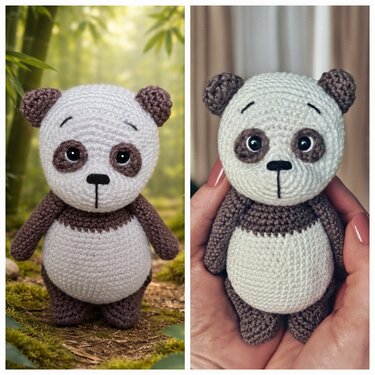 PDF Häkelanleitung Panda Lian 2.0