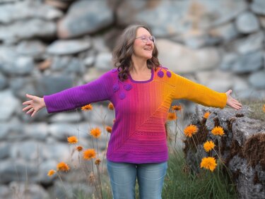 Frauhohmanns Häkelpullover "SchulterBlick" - Häkeln