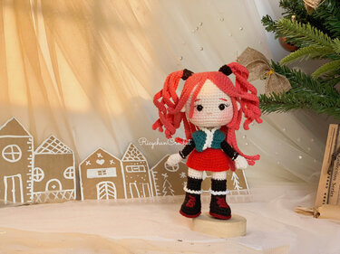 Doll Crochet pattern | Pink hair the Kpop girl Amigurumi | Kpop doll