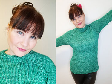 Pullover WAVE RIDER Knitting Pattern - Image 3