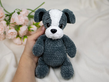 Oliver – der kleine Hund | Häkelanleitung - Bild 11