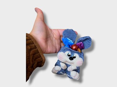 Bunny gift bag - Crochet