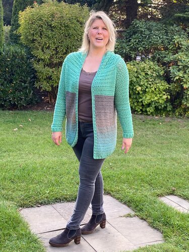 H&auml;kelanleitung Jacke Laura's Tr&auml;umchen alle Gr&ouml;&szlig;en - Häkeln