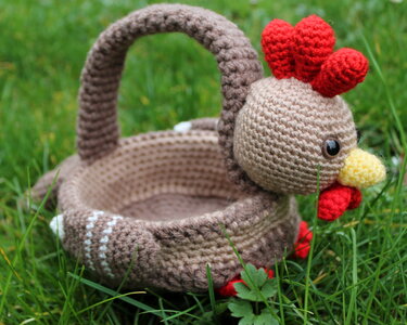 Ebook Hühnchenkorb - Häkelanleitung