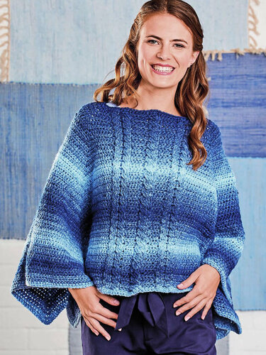 PONCHO CROCHET-FRONT ONE - Bild 2