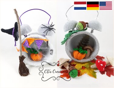 Highest Time for Halloween & Autumn, Crochet Pattern