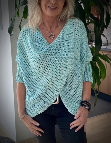 Knotti Pulli - Häkelpullover - Bild 2