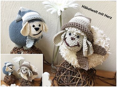Häkeln / Schafe / Erna + Karl