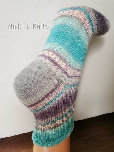 Anleitung Hufeisenferse - Stricken