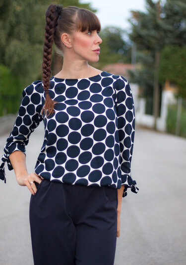 Anleitung Bluse Alexis Gr.32-50 - Nähen