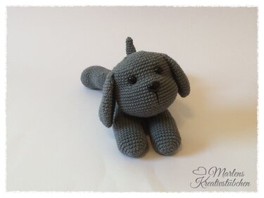 Hündchen Finley / Häkelanleitung