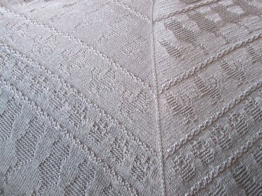 "CATCH TH CAT" süsse Kätzchen   Dreiecktuch - Stricken