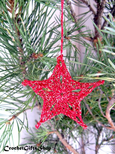 Häkelanleitung Stern 1