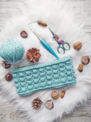 Pattern Goldberry Earwarmer - Crochet