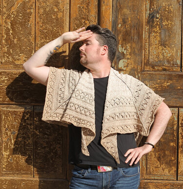 Anleitung Cape-Tuch "Mother´s gift" - Stricken