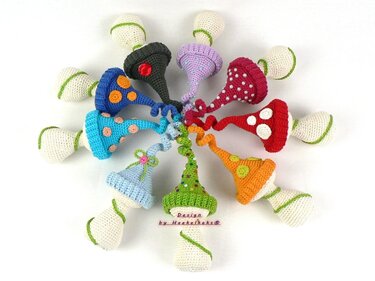 Mushroom-Deco -- Crochet Pattern by Haekelkeks® - Image 3