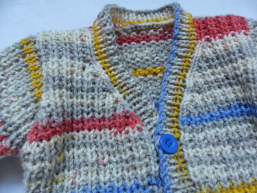 Strickanleitung Babyjacke in 3 Größen (0 - 12 Monate