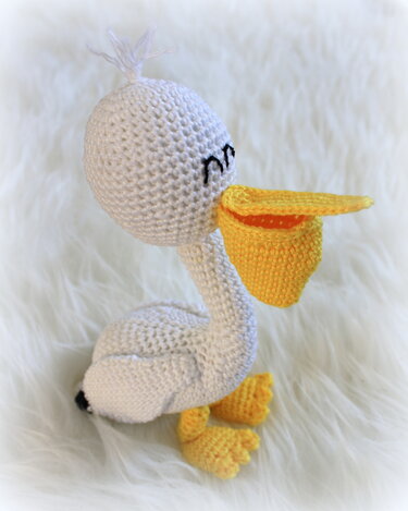 Grinsepelikan von LaCritza - Häkeln