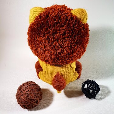 Crochet pattern Lion "Edgar"