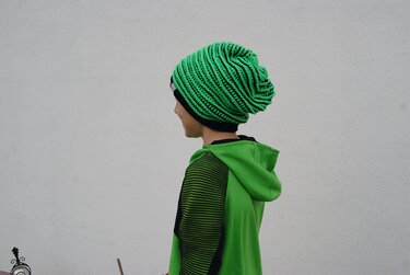 Beanie RIPPMUSTER (für alle Größen) - Bild 2