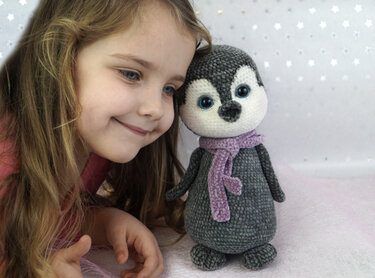 Häkelanleitung Kleiner Pinguin